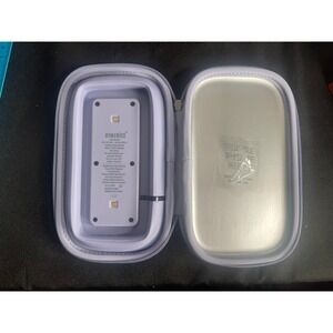 HoMedics UV-Clean Portable Phone Sanitizer Case Light Blue SAN-PH100 UV-C LED